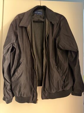 John Ashford Navy-Black Bomber Jacket